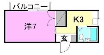 オックスフォードサーカス南市駅の間取り画像