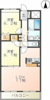 アソシアの間取り画像