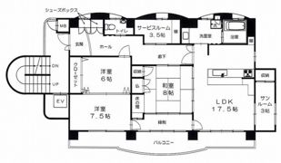 ファミーユ・Tの間取り画像