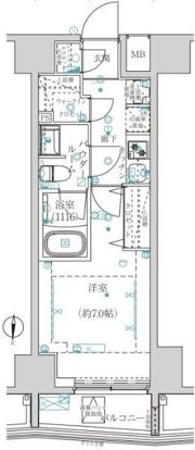 ARTESSIMO CORSOの間取り画像