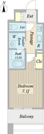 カンピオーネ御器所通の間取り画像