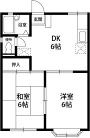 ツインシャトーABの間取り画像