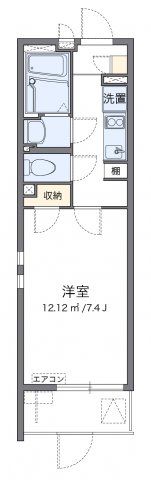 クレイノベルフルールの間取り画像