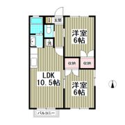 シーサイドハイムカトウⅡの間取り画像