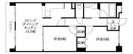 メゾンMB道後の間取り画像