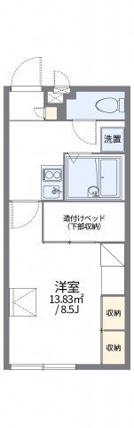 レオパレス町田の間取り画像