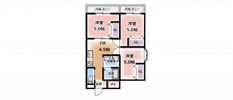 グレートヒルズ五番館の間取り画像