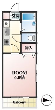 リバース大野の間取り画像