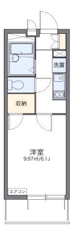 レオパレスFine中沢の間取り画像