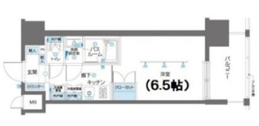 ZOOM品川南の間取り画像