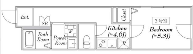 エリタージュの間取り画像