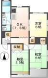 コーポサンシティの間取り画像