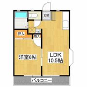 コーポUSAの間取り画像