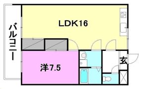 第7ゴトービルの間取り画像