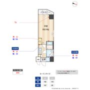 アスール亀有の間取り画像