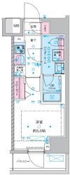 GENOVIA西川口Ⅲの間取り画像