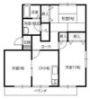 Y’SアパートメントDの間取り画像