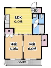 東洋プラザしろきたの間取り画像