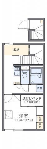 レオパレスプレミアム コートⅡの間取り画像