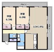 フリーディオ木屋元町の間取り画像