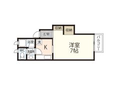 カートル セゾン Ⅱの間取り画像