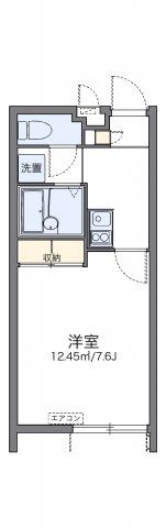 レオパレスNAKAMURAの間取り画像