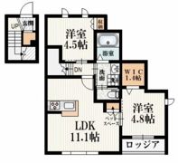 ヘーベルメゾン千歳台の間取り画像