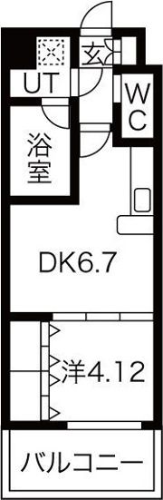 Choei65 プレジオ中津の間取り画像
