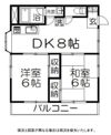 上小ハイツの間取り画像