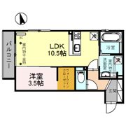 LA・FRAISE(ﾗﾌﾚｰｽﾞ）の間取り画像