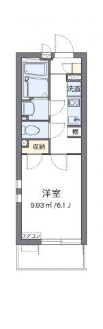 クレイノスペランツァⅡ号館の間取り画像