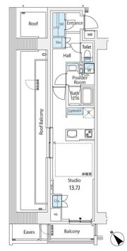 オープンレジデンシア和光フロントの間取り画像
