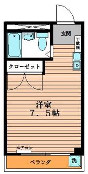 メゾンコダサの間取り画像