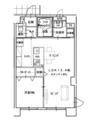 ピアグロリア東古松の間取り画像