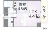 セレニテ梅田北Premiumの間取り画像