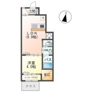 メルヴェーユの間取り画像