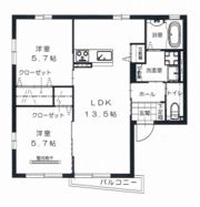 グレンディール祇園の間取り画像