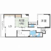 パレ都島の間取り画像