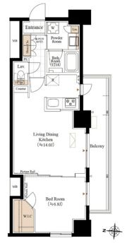 ブランシエスタ両国の間取り画像