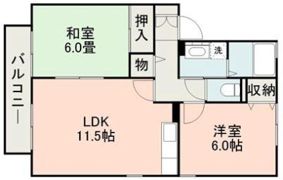 グランメール E棟の間取り画像