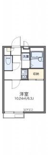 レオパレスカーサ ソレアードの間取り画像