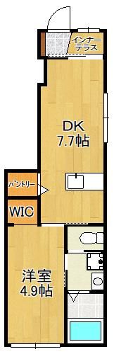 グランメゾン浅生IIの間取り画像
