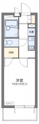 レオパレスグランドAファーストの間取り画像