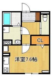 トレス城野館の間取り画像