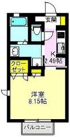ベルドミールEの間取り画像