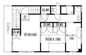 山内マンションの間取り画像