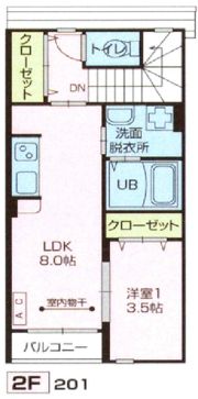 ELESIS女川の間取り画像
