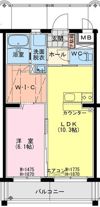 ナガエ フィールドの間取り画像