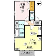 リビングタウン舟橋弐番館の間取り画像