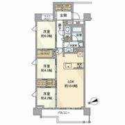 クレヴィア西馬込の間取り画像